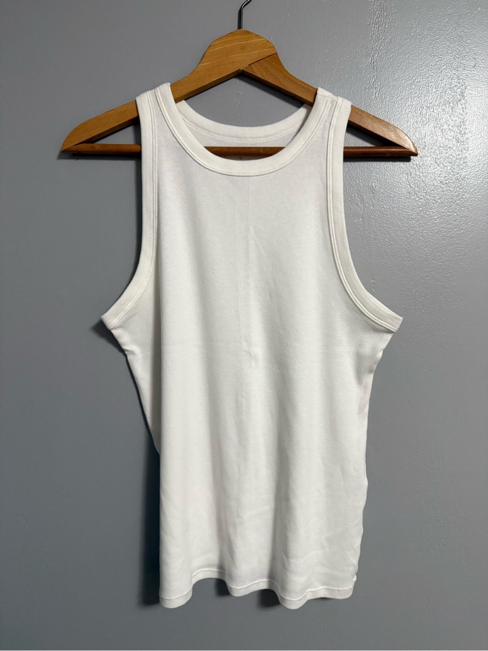 a new day White Ribbed Tank Top - Women